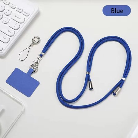 Telefon-snor for nakke eller crossbody, justerbar, utvidbar stropp, anti-tap, personlig og kreativ, stilig kjedetelefondeksel-snor