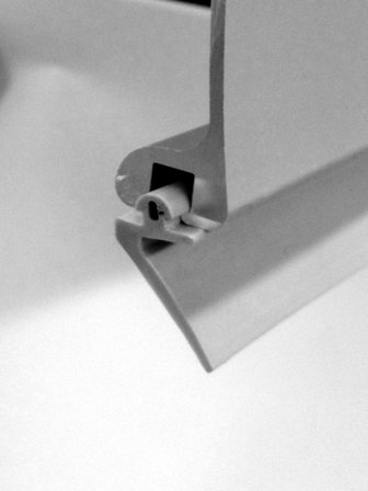 Leijma 8910 Gummilist for dusjkant 1900 x 10 mm, Baderom