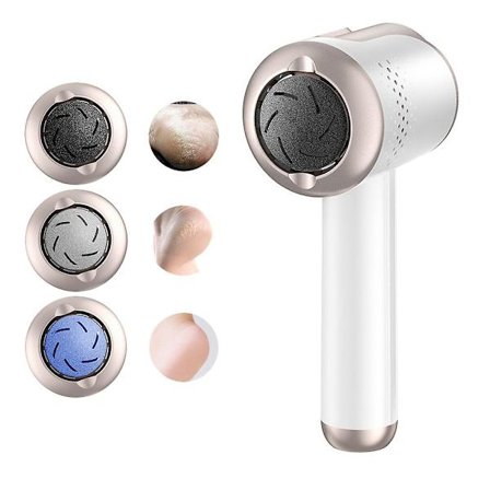 Foot Hard Hud Remover, Elektrisk Foot Files Fotsliper Pedikyrverktøy