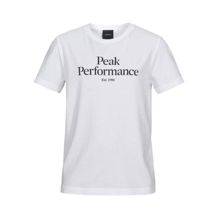 Peak Performance Junior Original Tee (Spring 2021) Children short-sleeved sweaters White 130