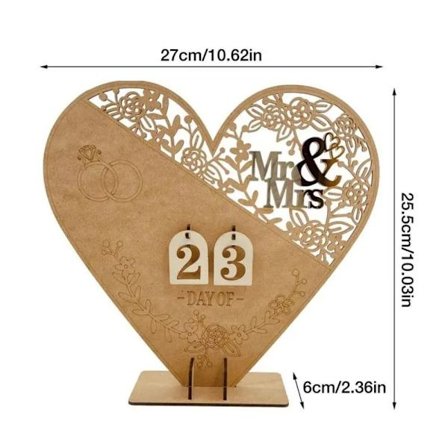 Nedräkningskalender Platskort A A