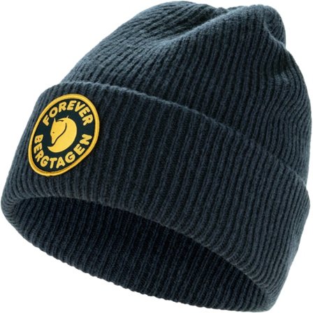 Fjällräven Bergtagen Forever Wool Beanie OneSize - unisex - Dark Navy/Blue - Caps, hats & beanies