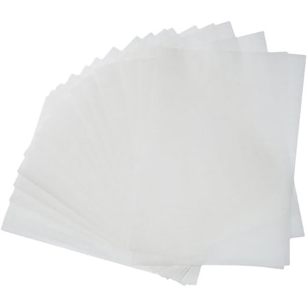 Stk. Hvidt Gennemsigtigt Kalkerpapir Alsidigt til DIY Håndværk Bryllupsinvitationer og Kunstværk