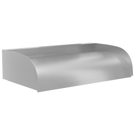 Vidaxl Vattenfall 60x34x14 Cm Rostfritt Stål 304 Silver