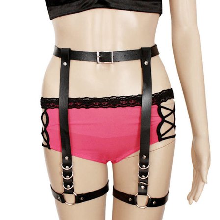 Strumpklämma ben dekoration strumpeband