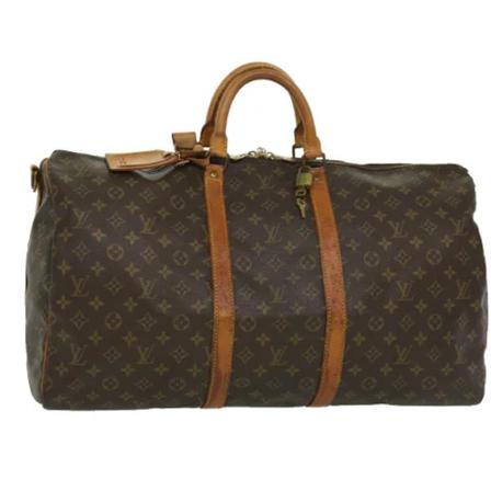 Louis Vuitton Vintage Pre-owned Canvas travel-Tass , Bruin , Dames , Maat: ONE Size Vintage Tassen
