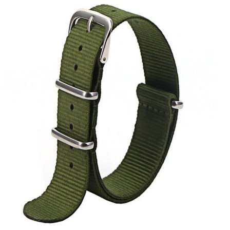 Nato/nylon armbånd 18 mm, forskjellige farger