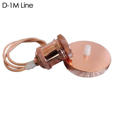 Taklampeholder Hengende Rose Lampe Beslag D-1M LINE