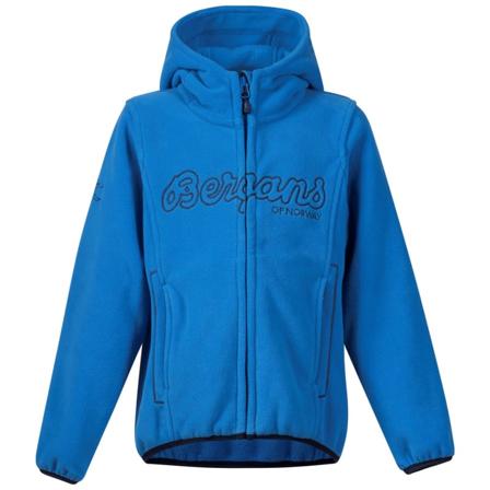Bergans Bryggen Kids Jacket Children Mid layer tops Blue 86