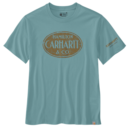 Carhartt 106774HL0 T-Shirt lyseblå M, Tøj