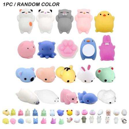 1 St Plast Animal Pinch Musik Tryckavlastning Vent Ball Decompr