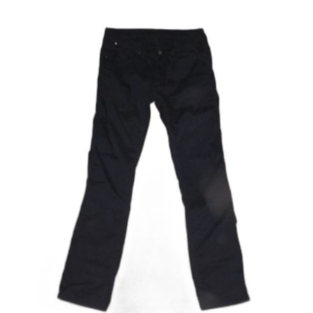 Mörkblå raka chinos