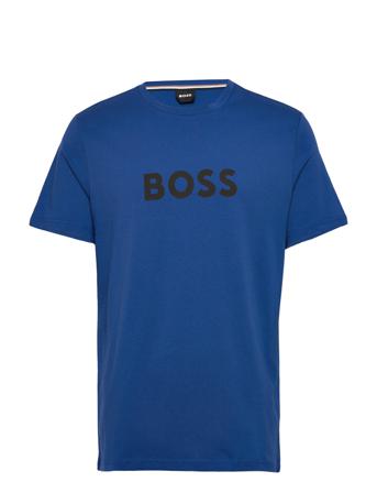 T-Shirt Rn Underwear Night & Loungewear Pyjama Tops Sininen BOSS