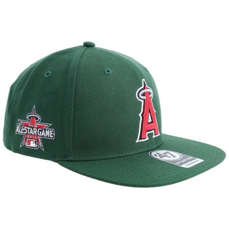 47 Brand - MLB Grön snapback Keps - Hatstore Exclusive x Los Angeles Angels Scarlet Undervisor All-Star 2010 Snapback @ Hatstore