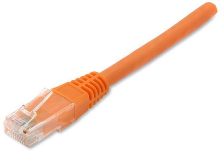 Eurolan 21D-U6-20OR Patch ledning 2 x RJ45 UTP, orange 20 m, Forbindelsesudstyr & kabler