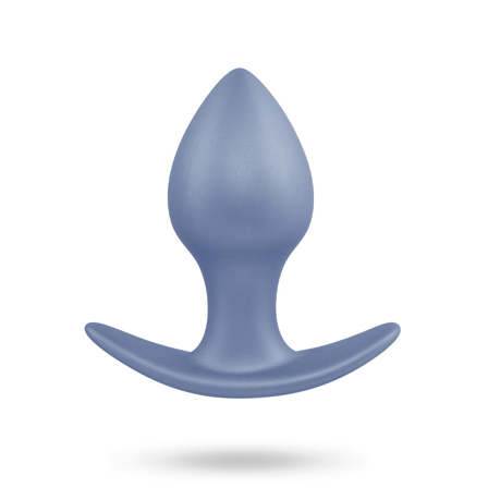 NMC: Metallic Glam Silicone Anal Plug 6.4 cm