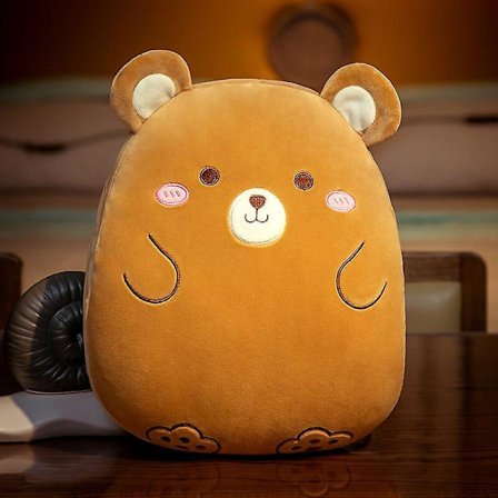 Handvärmare Djurkuddar Supermjuk Tecknad Söt Flicka Present Barn