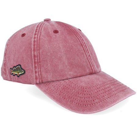 Skillfish - Rouge unconstructed Casquette - Tiny Perch Vintage Washed Red Dad Cap @ Hatstore
