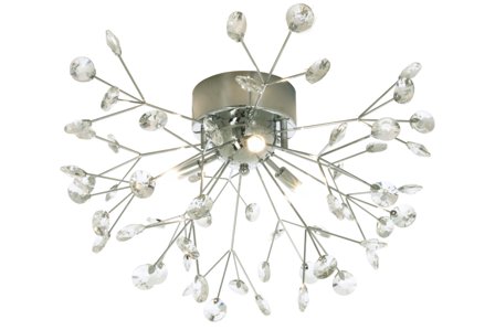 Aneta Lighting VIVA plafond, krom, 3 x G9