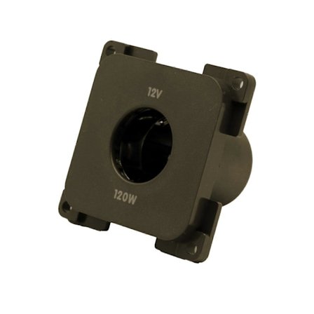 12V CBE System ABS Interiør Caravans Camper Firkantet Sigar Aux Socket Enkel Installasjon