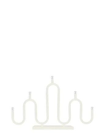 Candlestick Noel 5 White Globen Lighting