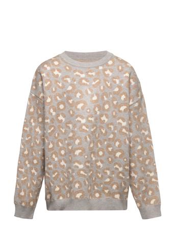 Miau3 Sweatshirt Trøje Multi/mønstret Mango