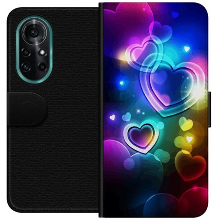 Kompatibelt Lommeboketui til Huawei Huawei nova 8 Pro NeonKjærlighet