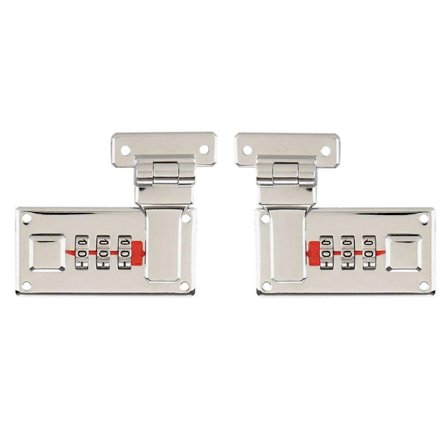 2 Stk Værktøjskasse Hasp Kuffert Hasps Adgangskodelås