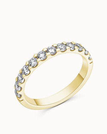 Eternity Ring Louise 18K Yellow Gold 2mm - Engagement Rings & Wedding Rings from Vanbruun