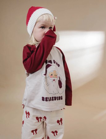 That's Mine Safi T-Shirt - Burgundy - 80