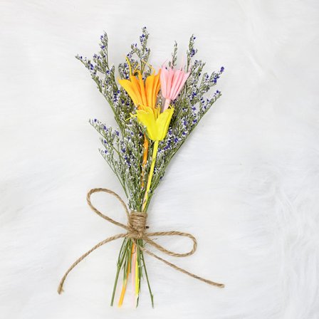 Evig Blomst Tørket Blomst Festival Gave Mini Liten Blomsterbukett Aromaterapi Flaske Brystblomst