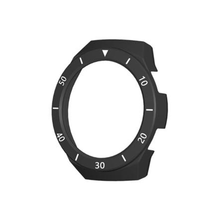 Huawei Watch GT 2e designfodral med dubbla färgskalor - Svart / Vit Svart