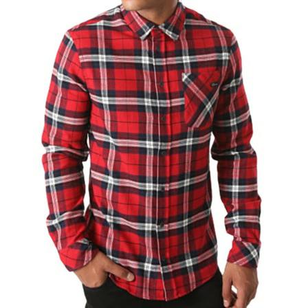 Blend Long sleeve shirt Rød, Herre Skjorter