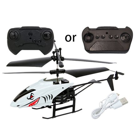 2-kanals RC Helikopter Mini Helikopter för barnleksaker USB Uppladdningsbar fjärrkontroll Drone modell med LED-ljus