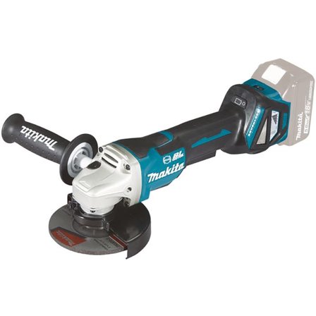 Makita DGA518ZU Vinkelslip Ø125 mm, utan batteri och laddare, Maskiner