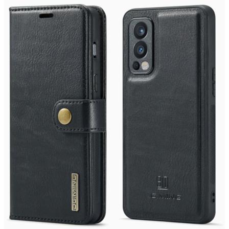 Dg.ming Plånboksfodral Med Magnetskal För Oneplus Nord 2 Svart