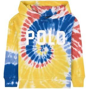 Kids - Ralph Lauren Multicolor Logo Hoodie S - Jumpers and knitwear - S - Yellow - Junge