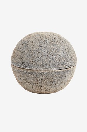 Muubs - Förvaringsburk Bonbonniere Stain 15 cm - Brun - Förvaringsburkar - Från Homeroom