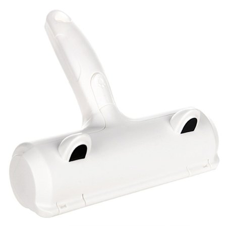 Fjerner til kæledyrshår - hårfjerningsrulle, rullebørste til hunde og katte, fjerner hunde- og kattehår (blå)