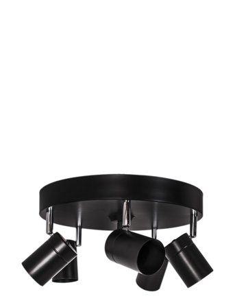 By Rydéns Correct Spotligh - Black - Ø30X14.5CM