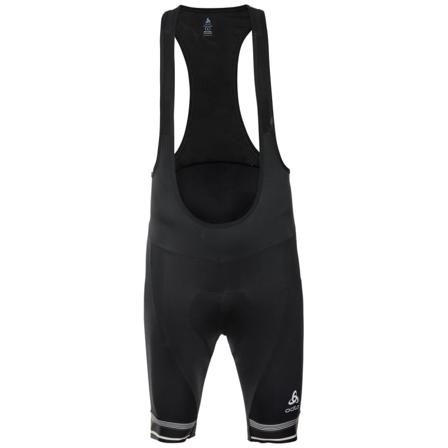 Odlo Men's Zeroweight Dual Dry Cycling Bib Shorts Men workout shorts Black XL
