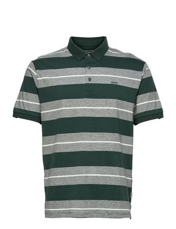 Polo Shirts Polos Short-sleeved Grøn Esprit Casual