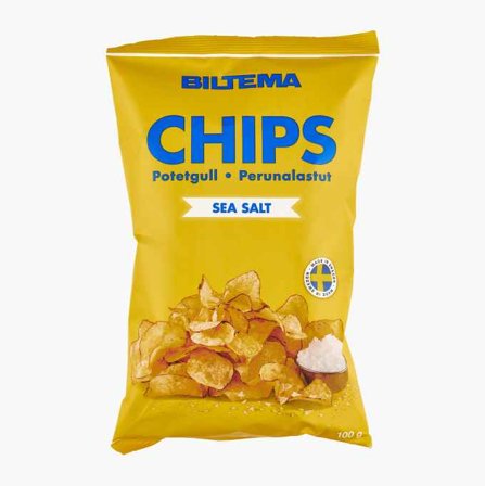 Chips havssalt 100 g
