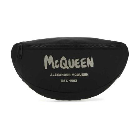 Alexander McQueen, Belt Bags Czarny, Mężczyzna, Rozmiar: ONE Size