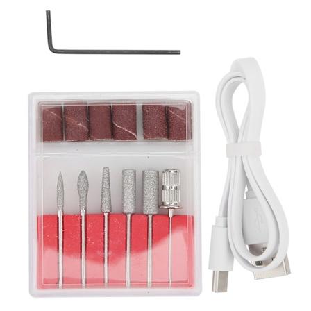 S hk inen Mikrograverointikyn setti Kynsien Porakone Mini Kannettava USB-Lataus Monitoimity kalu