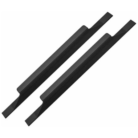 2x Europeiska aluminiumlegering handtag köksskåp handtag garderob handtag total längd 180mm, hålavstånd 96mm