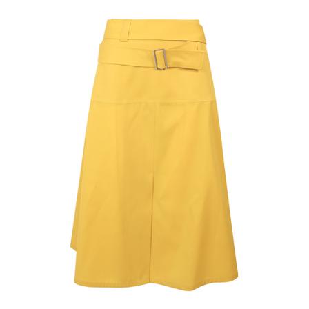 Jil Sander Rok , Geel , Dames , Maat: S Midirokken