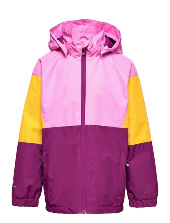 Jacket Color Block, Af 8.000 Outerwear Shell Clothing Shell Jacket Multi/mønstret Color Kids