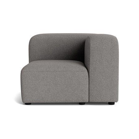 Milo hjørnemodul, højrevendt - Loop Grå - 100x100x72 - Sofa