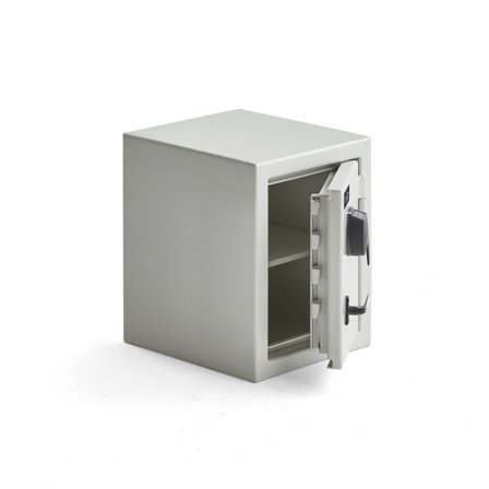 Sicherheitsschrank CONTAIN, Codeschloss, 450 x 350 x 400 mm, weiß